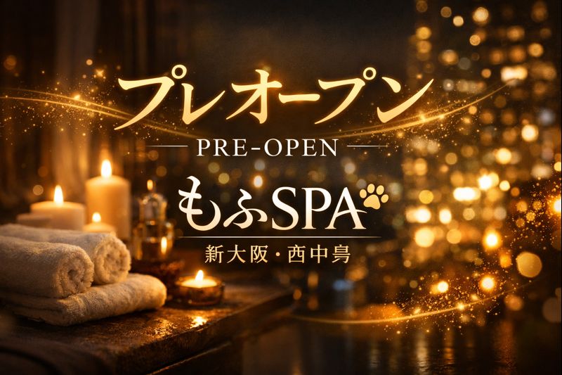 新大阪・西中島メンズエステもふSPAプレオープン